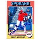 Daniel Montano autograph